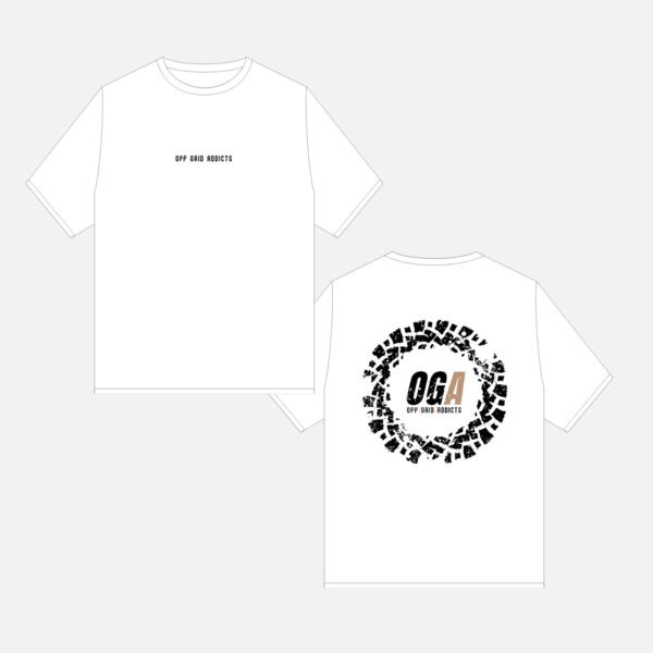 OGA WHITE TEE V.2 Thumbnail