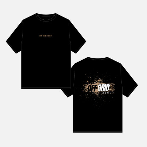 OGA BLACK (tan logo) TEE V.1 Thumbnail