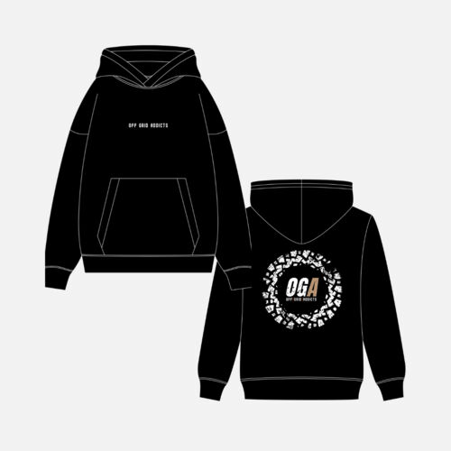 OGA BLACK HOODIE V.2 Thumbnail